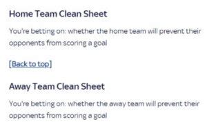 clean sheet in betting|Clean Sheet Betting Market Explained: Tips & Strategy.